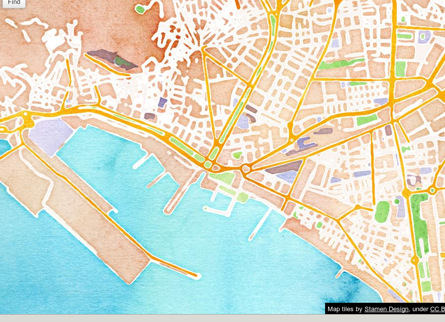 Almería en OpenStreetMap