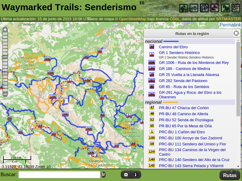Waymarked Trails - Las Merindades